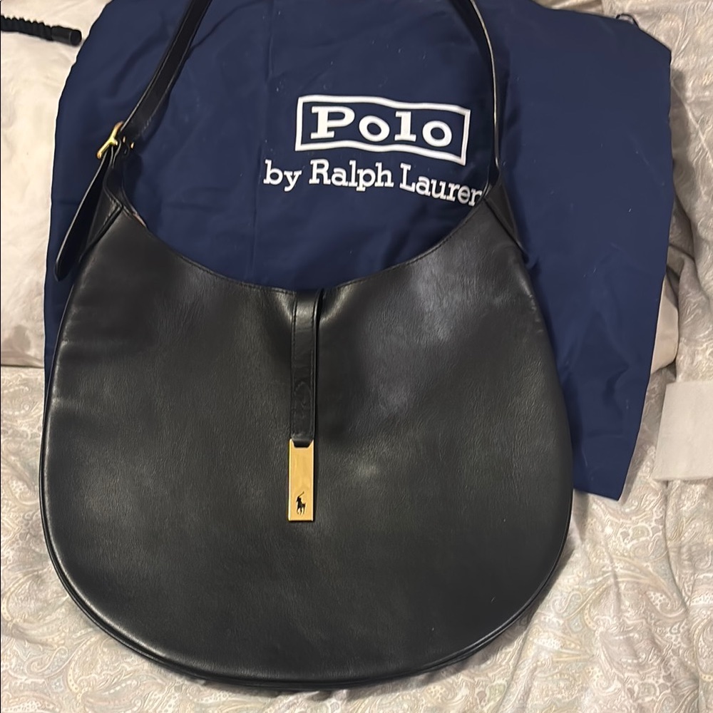 Polo by Ralph Lauren Black Leather handbag